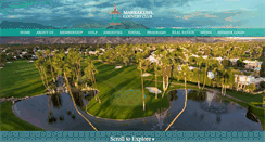 Desktop Screenshot of marrakeshcountryclub.com